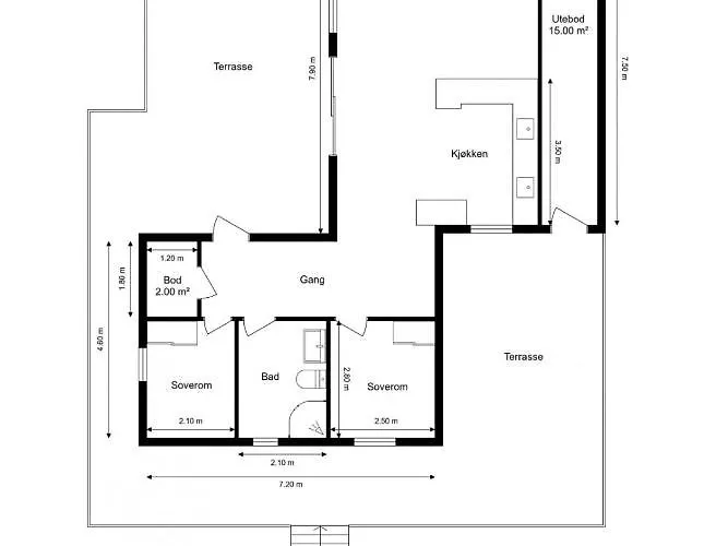 Brensholmen House Dom wakacyjny Tromsø